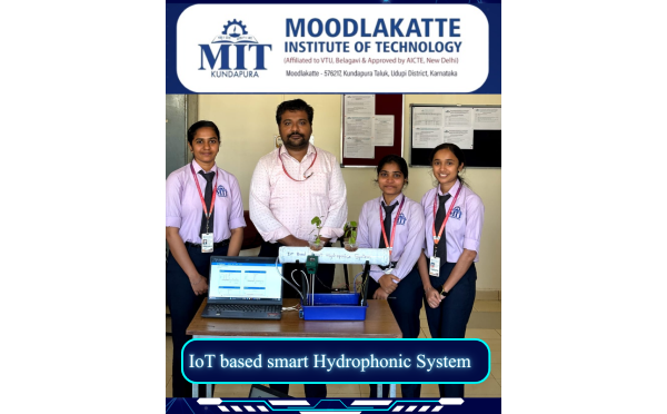 'Smart Hydroponics' Technology Invented by MIT Kundapura Students